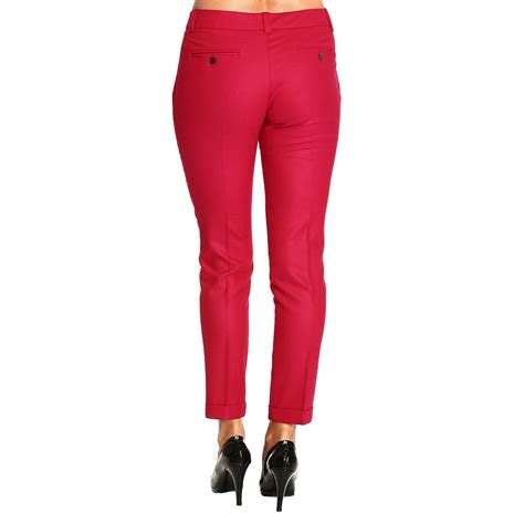 pantalone gucci rosso|gucci wide leg pants.